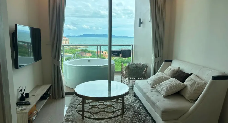Condo en alquiler de 1 habitaciones en Jomtien, Pattaya