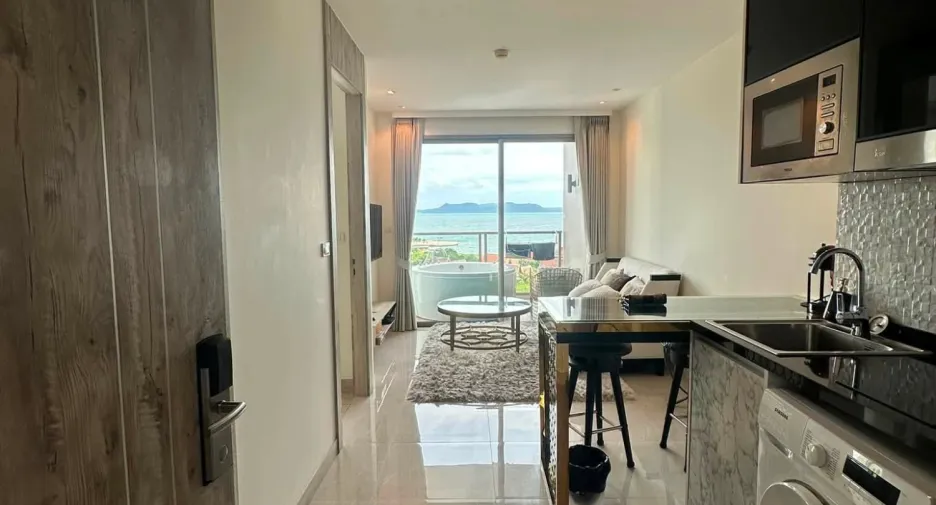Condo en alquiler de 1 habitaciones en Jomtien, Pattaya