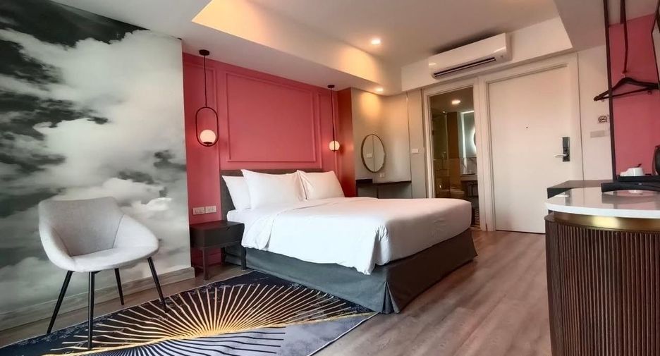 À vendre 1 chambre hôtel à Huai Khwang, Bangkok