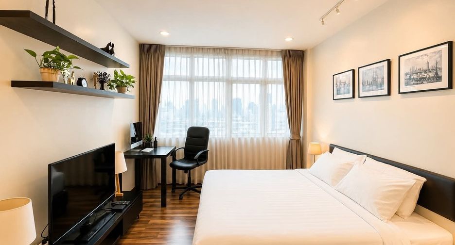 For rent 2 bedrooms condo in Ratchathewi, Bangkok
