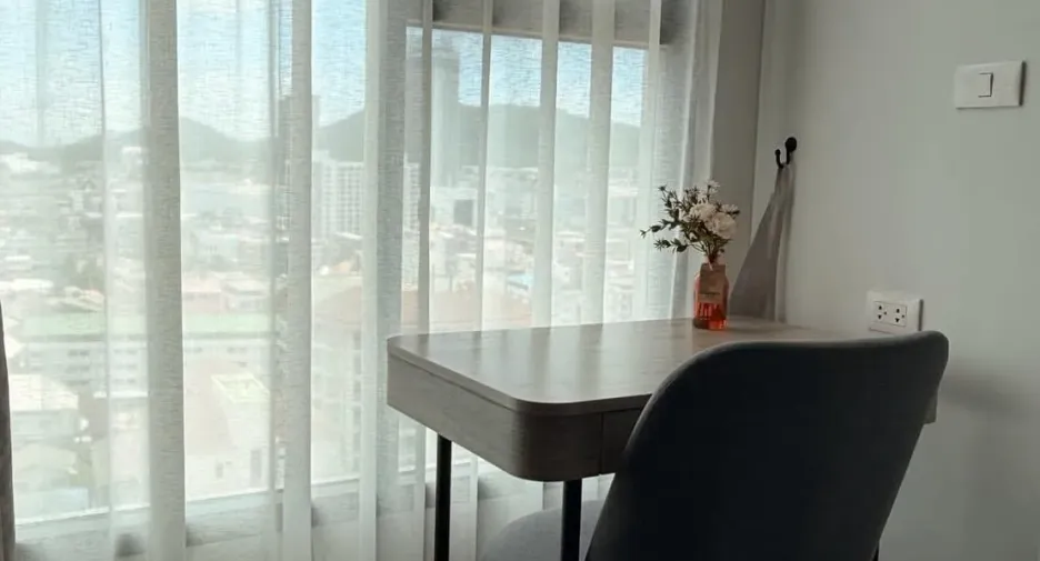 For sale and for rent studio condo in Si Racha, Chonburi
