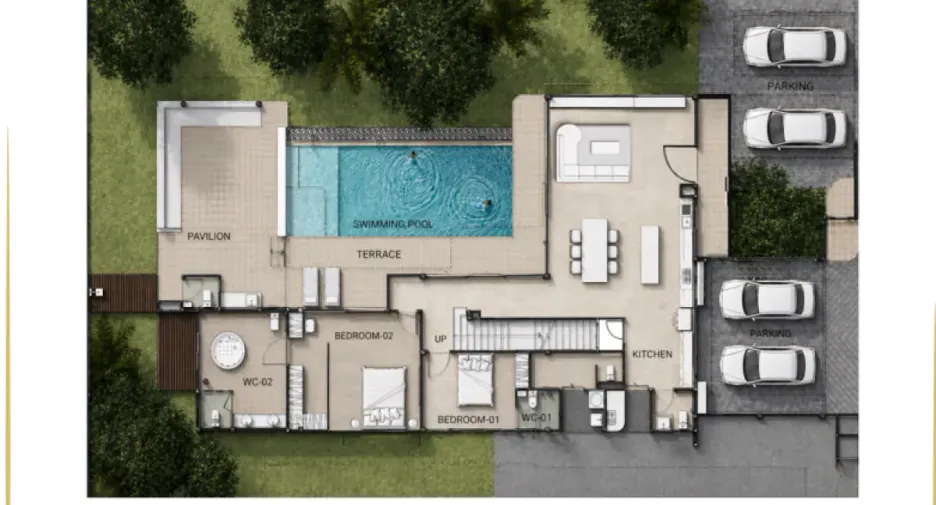 For sale 4 ベッドルーム house in Bang Lamung, Chonburi