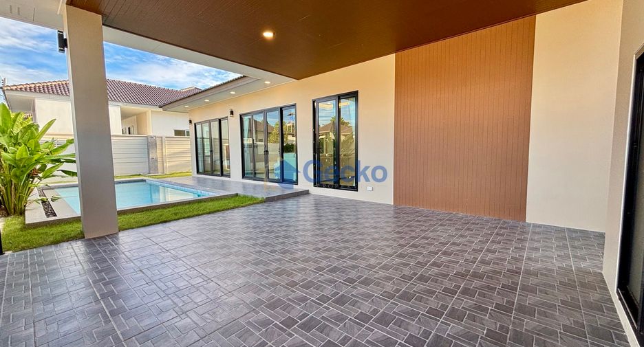 For rent 3 bedrooms house in Bang Lamung, Chonburi