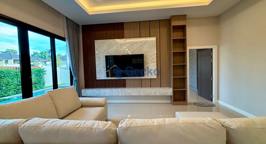 For rent 3 bedrooms house in Bang Lamung, Chonburi