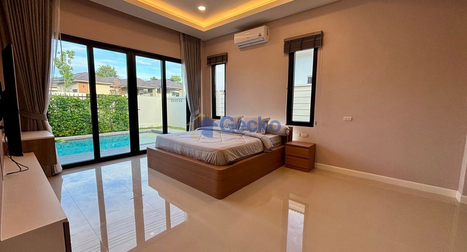 For rent 3 bedrooms house in Bang Lamung, Chonburi
