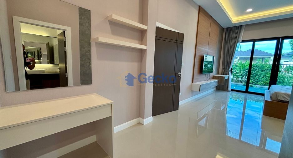 For rent 3 bedrooms house in Bang Lamung, Chonburi