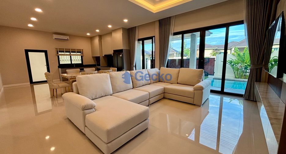 For rent 3 bedrooms house in Bang Lamung, Chonburi