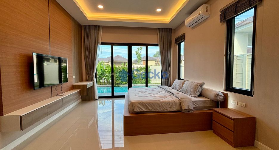 For rent 3 bedrooms house in Bang Lamung, Chonburi