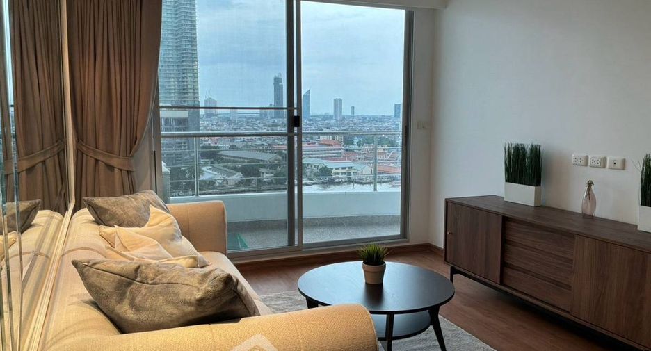 Condo en alquiler de 2 habitaciones en Khlong San, Bangkok