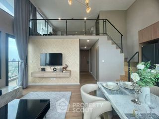 Condo en alquiler de 2 habitaciones en Huai Khwang, Bangkok
