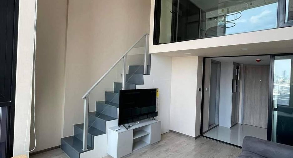 Wohnung zur Miete mit 1 Zimmer in Huai Khwang, Bangkok