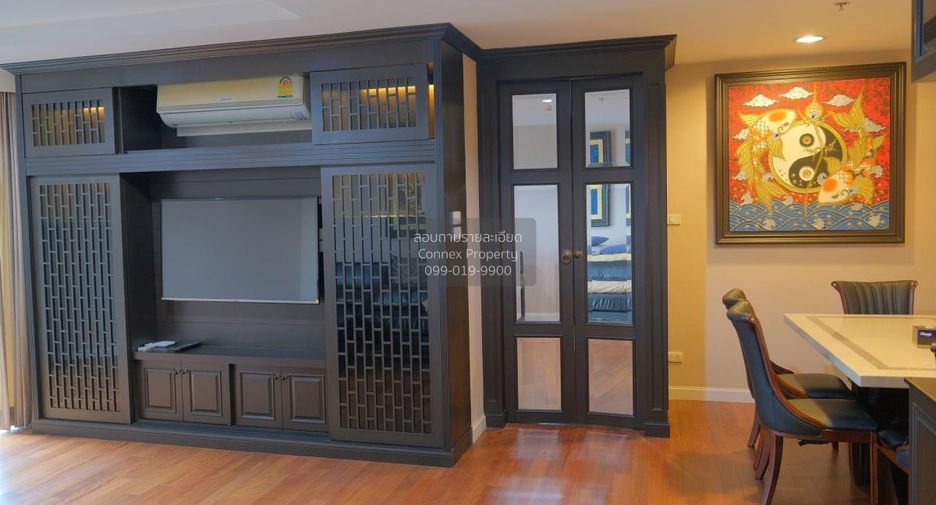 For rent 2 bedrooms condo in Huai Khwang, Bangkok