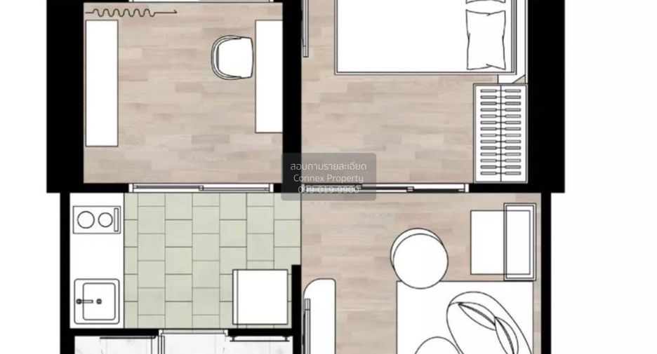 Condo en venta de 2 habitaciones en Chatuchak, Bangkok