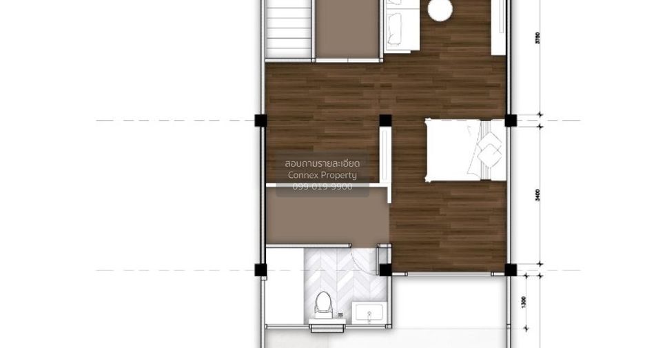 Casa adosada en venta de 3 habitaciones en Suan Luang, Bangkok