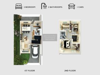 For sale 3 bedrooms townhouse in Thanyaburi, Pathum Thani