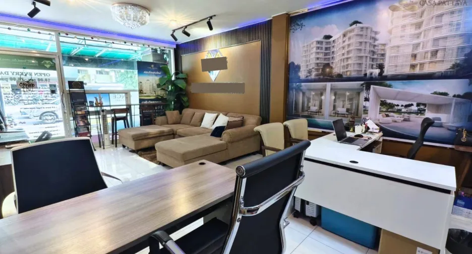 À vendre 1 chambre local commercial à Bang Lamung, Chonburi