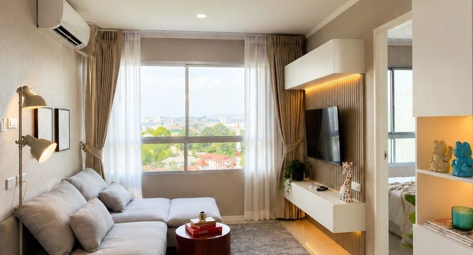 Wohnung zum Kauf mit 1 Zimmer in Bang Lamung, Chonburi