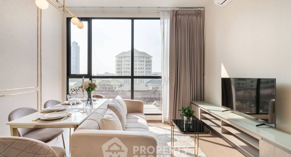 Condo en alquiler de 2 habitaciones en Ratchathewi, Bangkok