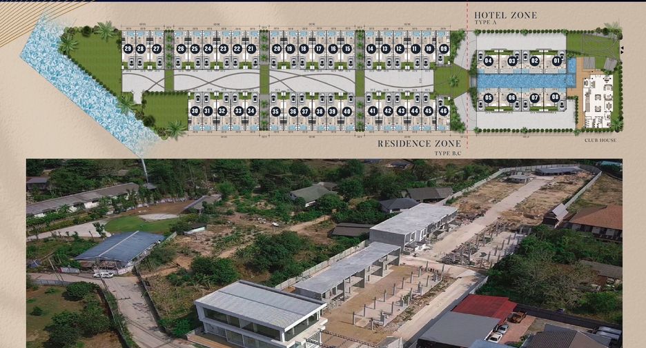 Casa adosada en venta de 4 habitaciones en Bang Lamung, Chonburi