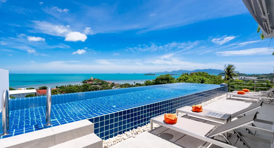 À louer 3 chambres villa à Ko Samui, Surat Thani