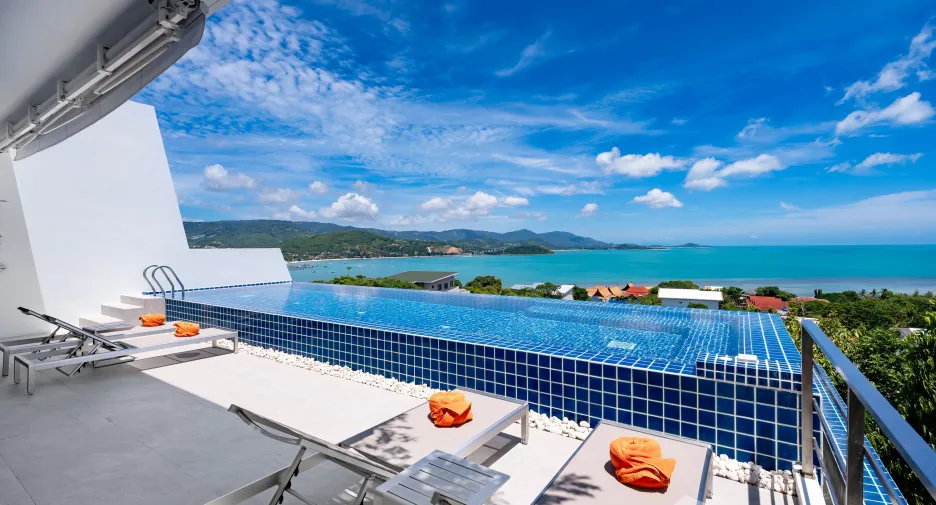 À louer 3 chambres villa à Ko Samui, Surat Thani