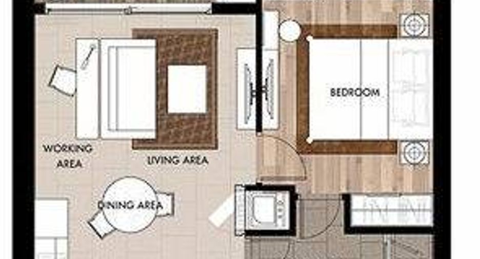 Wohnung zum Kauf mit 1 Zimmer in Bang Kho Laem, Bangkok