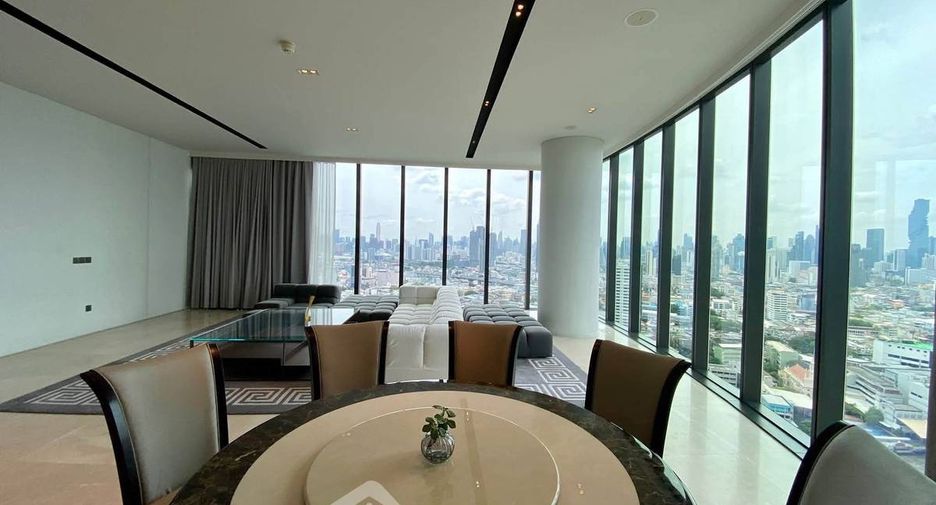For rent and for sale 3 bedrooms condo in Khlong San, Bangkok