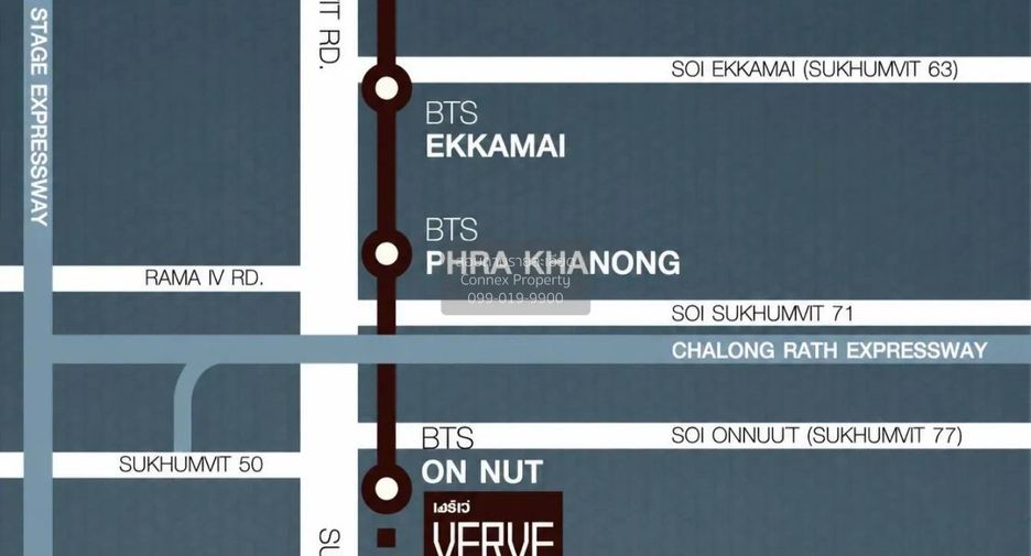 Wohnung zum Kauf mit 2 Zimmer in Phra Khanong, Bangkok