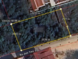 Terreno en venta de 1 habitaciones en Na Jomtien, Pattaya