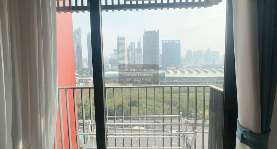 Wohnung zur Miete mit 1 Zimmer in Huai Khwang, Bangkok