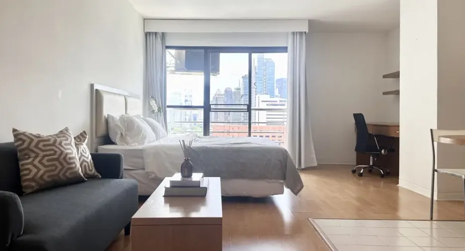 Condo en alquiler de estudio en Pathum Wan, Bangkok