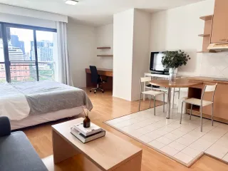 Condo en alquiler de estudio en Pathum Wan, Bangkok