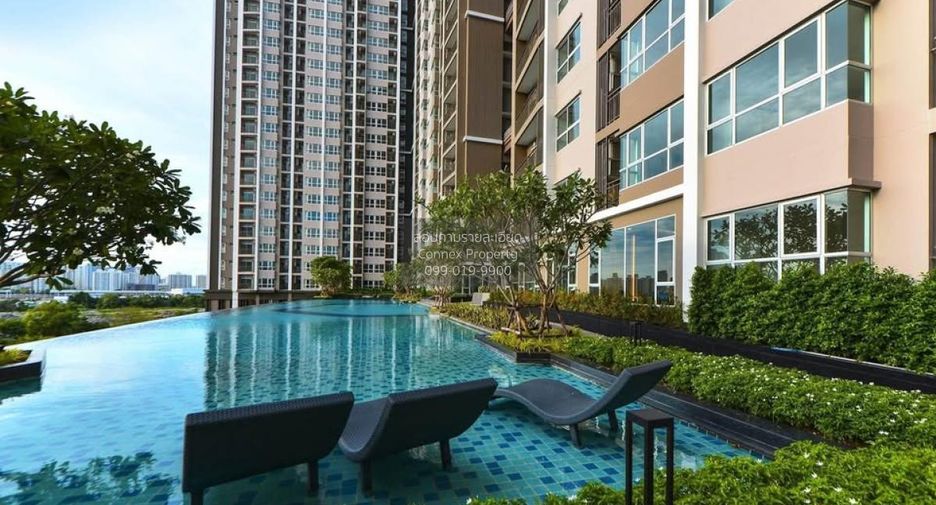 For rent 1 bed condo in Huai Khwang, Bangkok