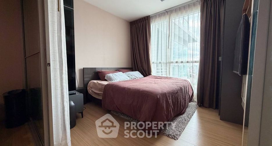 À vendre 1 chambre condo à Huai Khwang, Bangkok