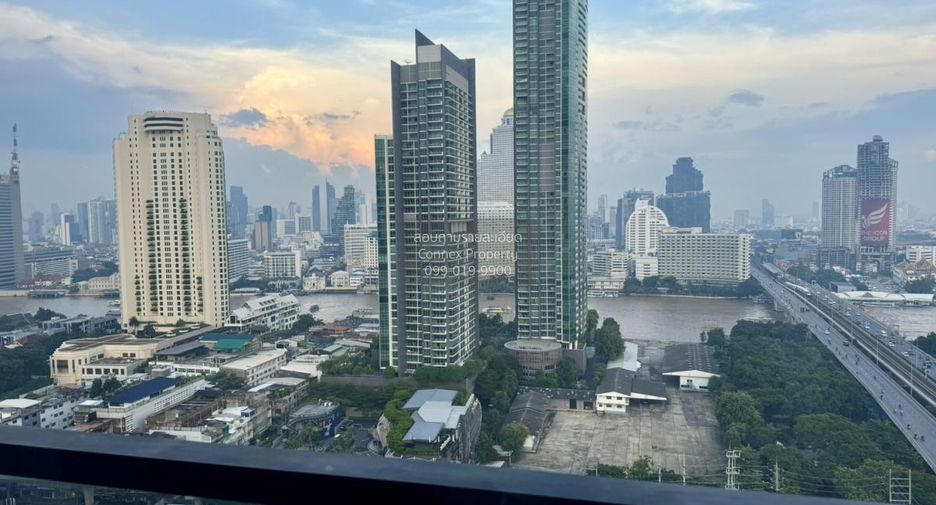 For rent 2 bedrooms condo in Khlong San, Bangkok
