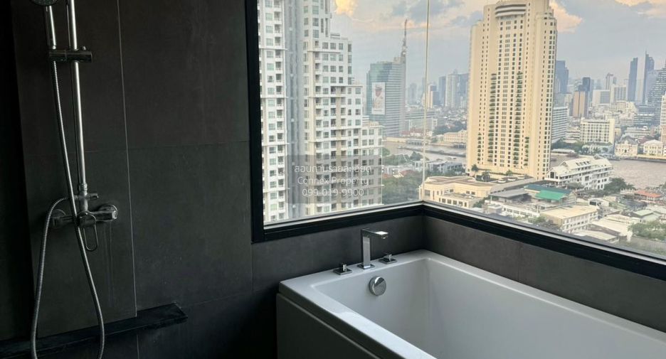 For rent 2 bedrooms condo in Khlong San, Bangkok