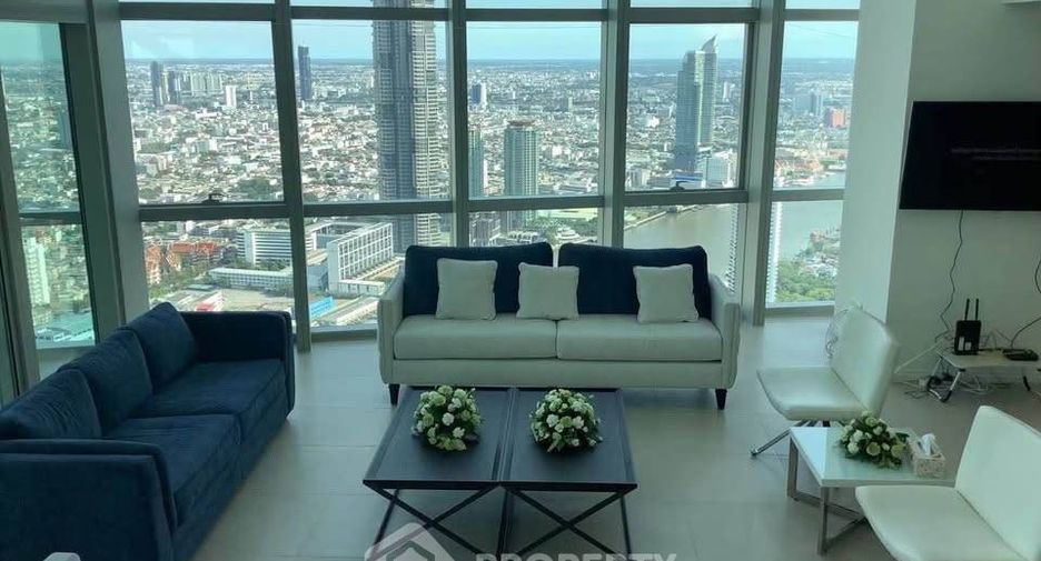 À louer 3 chambres condo à Sathon, Bangkok
