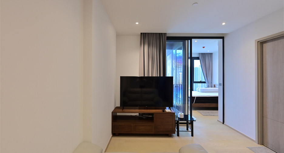À louer 1 chambre condo à Huai Khwang, Bangkok