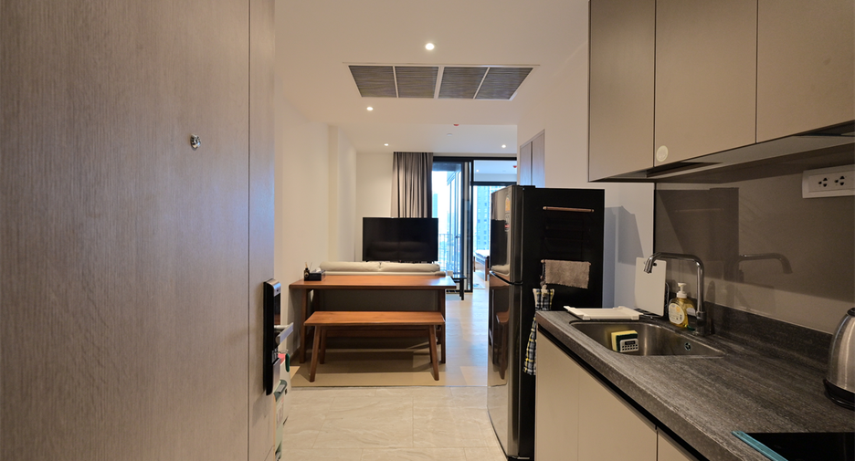 À louer 1 chambre condo à Huai Khwang, Bangkok
