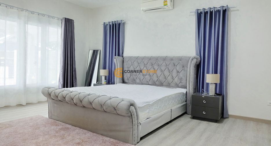 For rent and for sale 4 bedrooms house in Bang Lamung, Chonburi