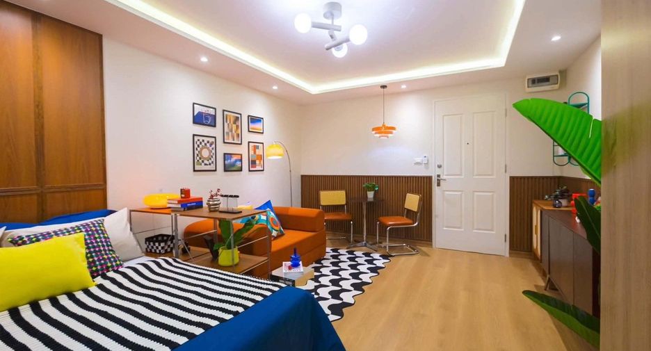 Condo en venta de estudio en Huai Khwang, Bangkok