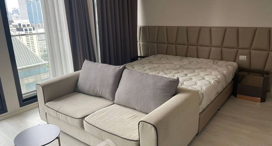 Wohnung zur Miete mit 1 Zimmer in Pathum Wan, Bangkok