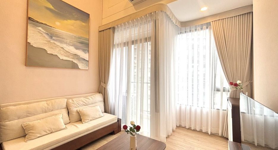 Wohnung zur Miete mit 1 Zimmer in Huai Khwang, Bangkok