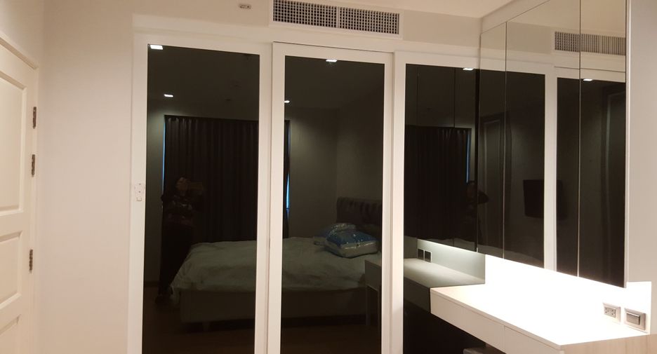 For rent 1 bed condo in Huai Khwang, Bangkok