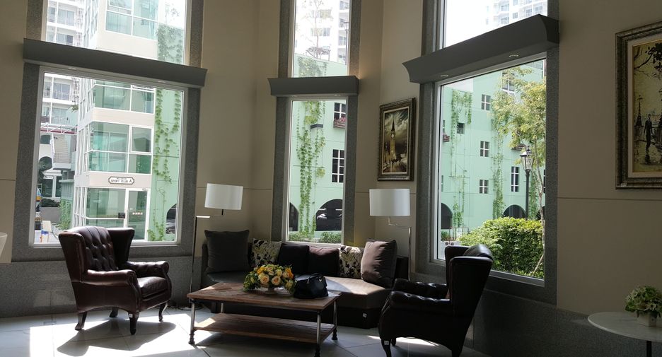 For rent 1 bed condo in Huai Khwang, Bangkok