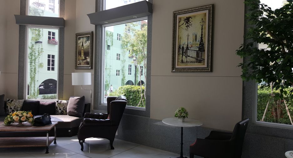 For rent 1 bed condo in Huai Khwang, Bangkok