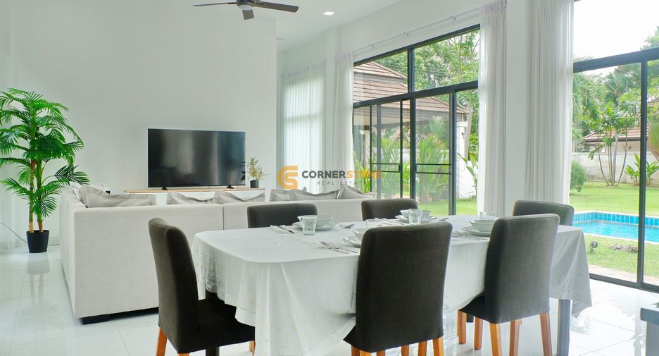 For rent and for sale 4 bedrooms house in Bang Lamung, Chonburi