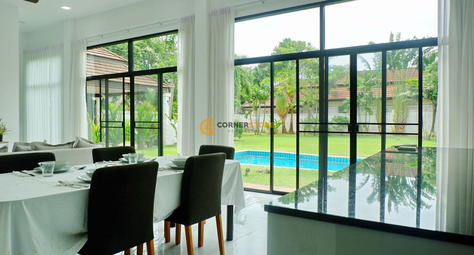 For rent and for sale 4 bedrooms house in Bang Lamung, Chonburi