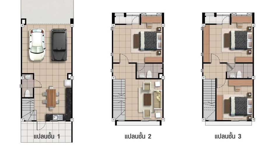 For sale 3 bedrooms townhouse in Mueang Nakhon Si Thammarat, Nakhon Si Thammarat