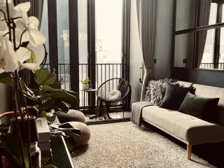 For sale and for rent 2 bedrooms condo in Huai Khwang, Bangkok